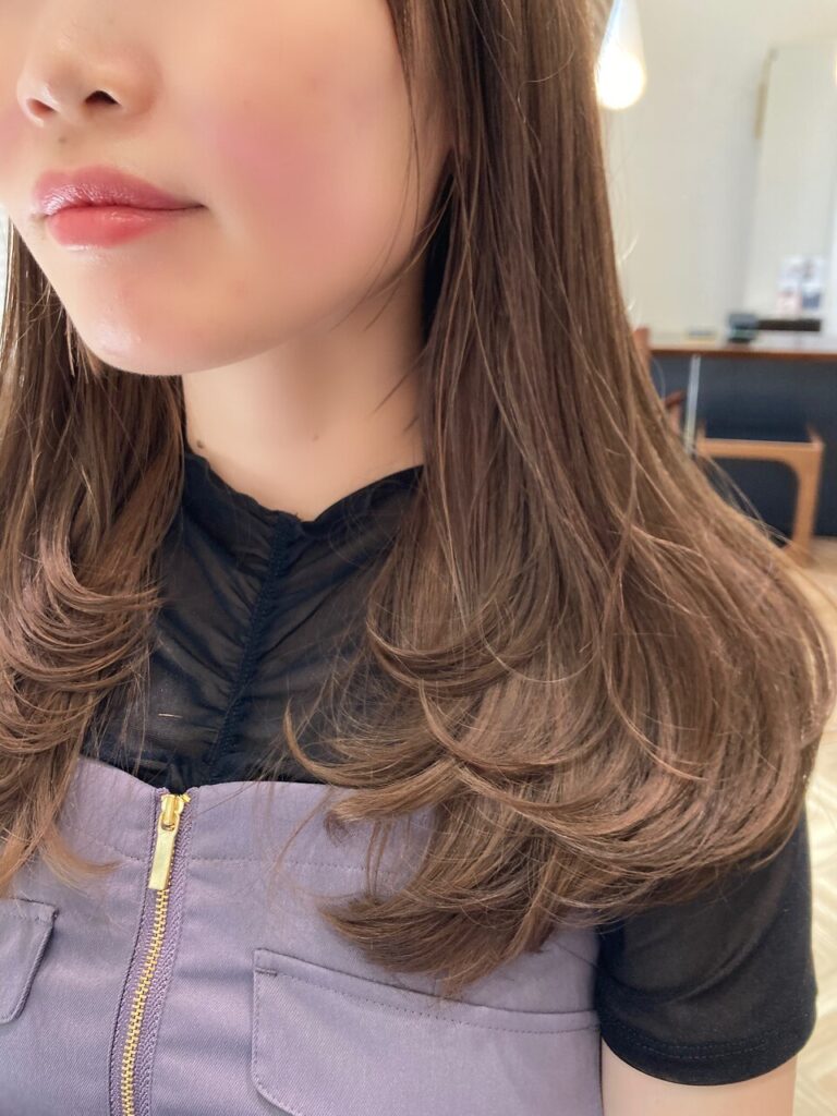トステア配合 京都 烏丸御池 美容室 女性スタッフ 髪質改善カラー チューニングストレート ハイライト