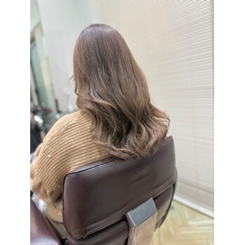 白髪ぼかし 酸性ストレート トステア配合 京都 烏丸御池 美容室 女性スタッフ 髪質改善カラー チューニングストレート ハイライト